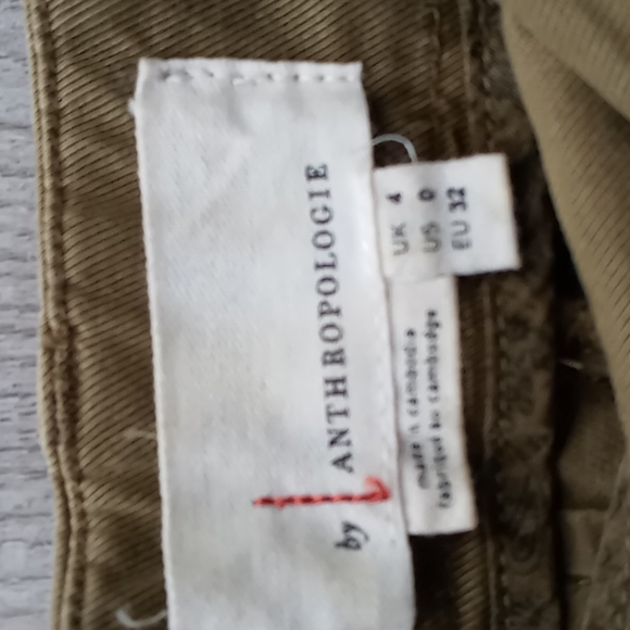 Anthropologie high waisted pleated shorts size 0 - Picture 6 of 11